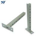 Supports de soudure en métal en acier galvanisés de haute qualité de matériaux de construction avec des trous